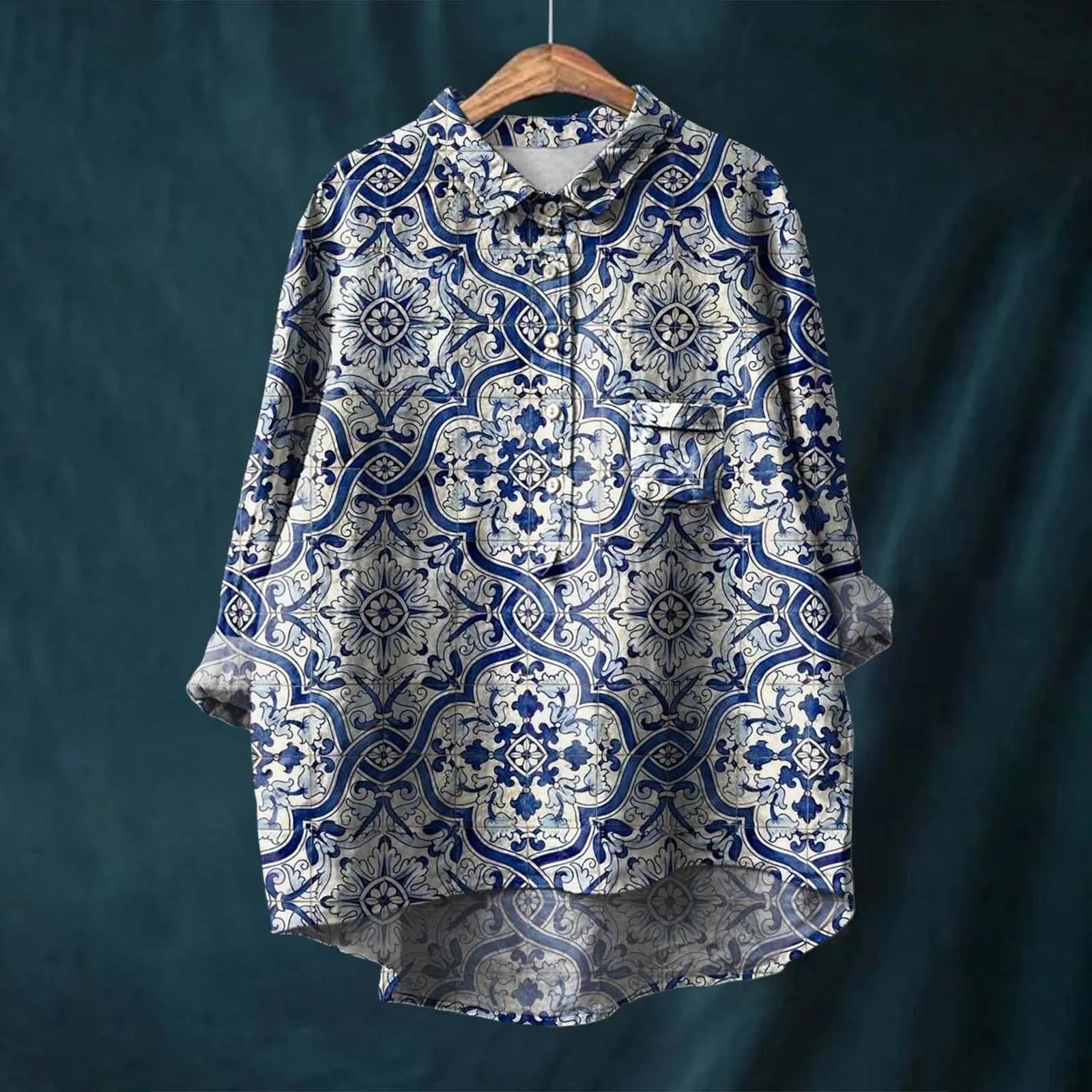 Natasha | Camicia Elegante con Fiori