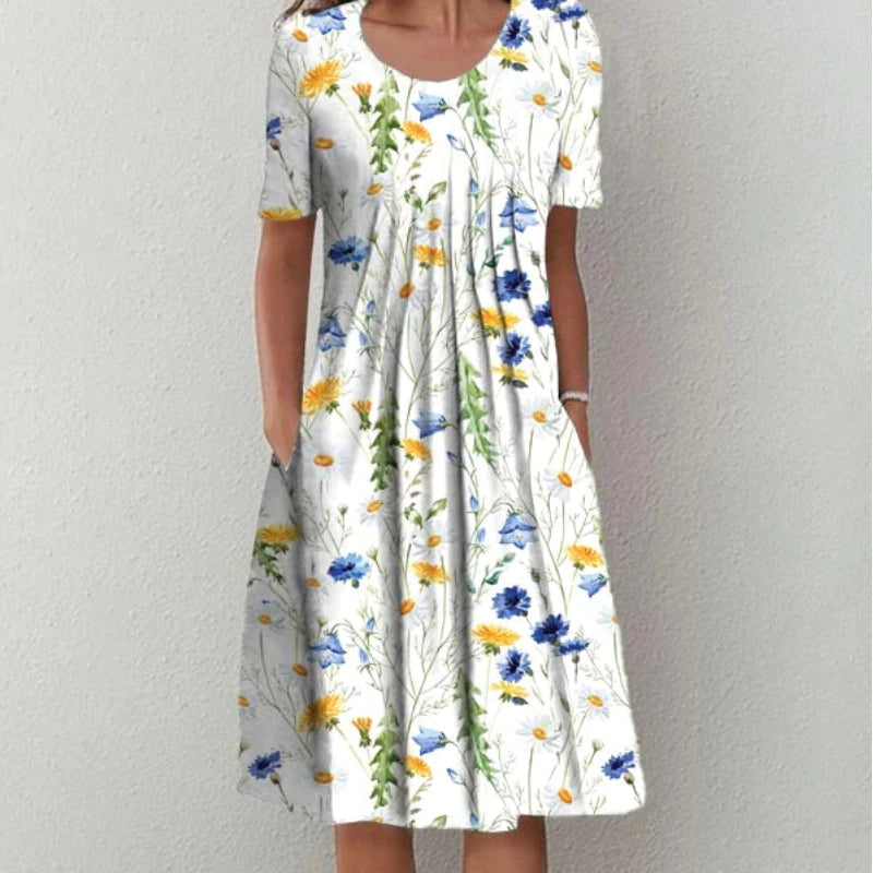 Emma – Abito Elegante in Cotone