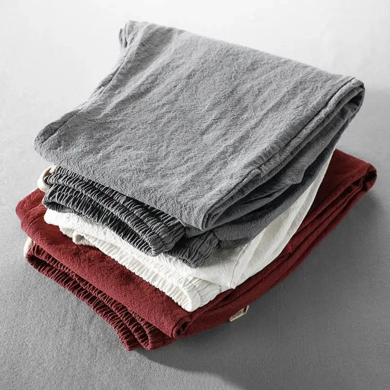 Lexie | Pantaloni in cotone a vestibilità comoda